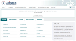 Desktop Screenshot of jobindsats.dk